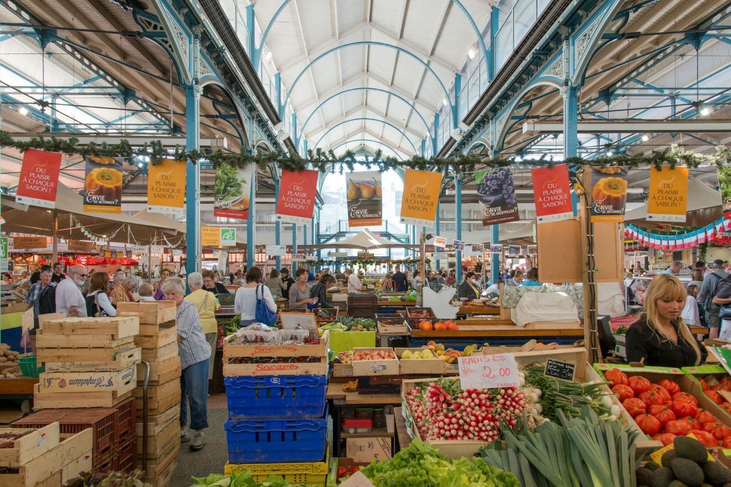 Les halles centrales de Dijon